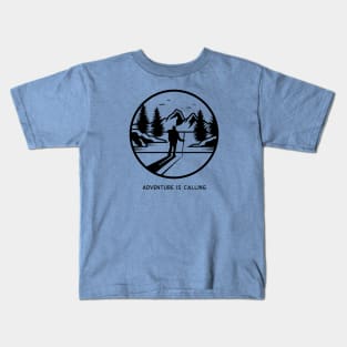 Adventure is Calling Kids T-Shirt